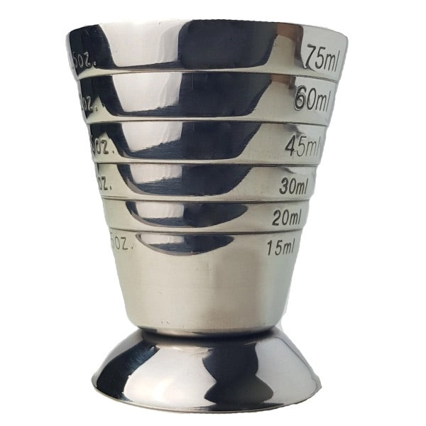 Multi Level Jigger Cup Stainless Steel