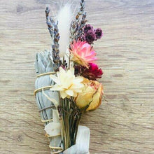 Load image into Gallery viewer, Organic Sage Smudge Stick &amp; Healing Crystal Gift Box
